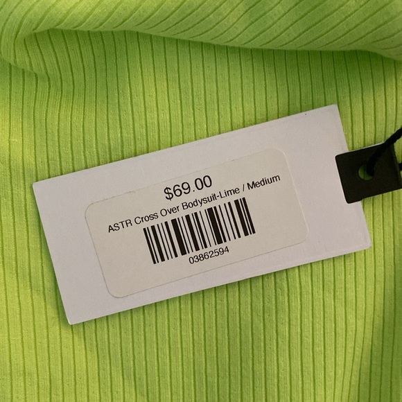 NWT Astr the label cross over bodysuit - Picture 4 of 11